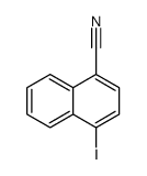 4-iodonaphthalene-1-carbonitrile结构式