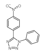 1H-Tetrazole,5-(4-nitrophenyl)-1-phenyl- structure