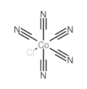 pentacyanocobalt(VI) chloride Structure