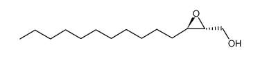 (2R,3R)-3-undecyloxirane-2-methanol Structure