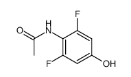 Acetamide,N-(2,6-difluoro-4-hydroxyphenyl)-结构式