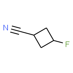 3-FLUOROCYCLOBUTANE-1-CARBONITRILE structure