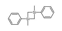 1,3-dimethyl-1,3-diphenyl-1,3-disilacyclobutane结构式