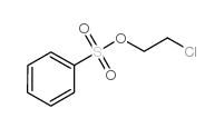 苯磺酸2-氯乙酯结构式