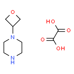 1-(Oxetan-3-yl)piperazine oxalate结构式