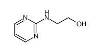 Ethanol, 2-(2-pyrimidinylamino)- (7CI,8CI,9CI) Structure