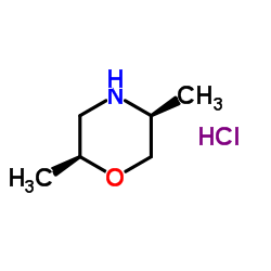 (2S,5S)-2,5-DimethylMorpholine hydrochloride Structure