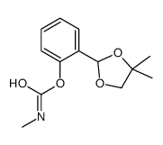 [2-(4,4-dimethyl-1,3-dioxolan-2-yl)phenyl] N-methylcarbamate Structure