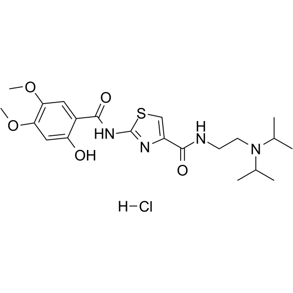 Acotiamide hydrochloride structure