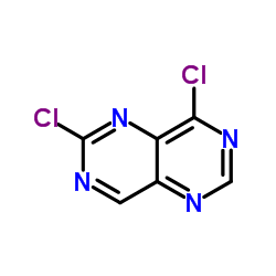2,8-二氯-嘧啶[5,4-D]嘧啶结构式