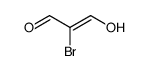 2-bromo-3-hydroxypropenal Structure
