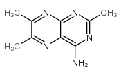 4-Pteridinamine,2,6,7-trimethyl-(9CI)结构式