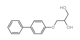 3-([1,1'-biphenyl]-4-yloxy)propane-1,2-diol结构式