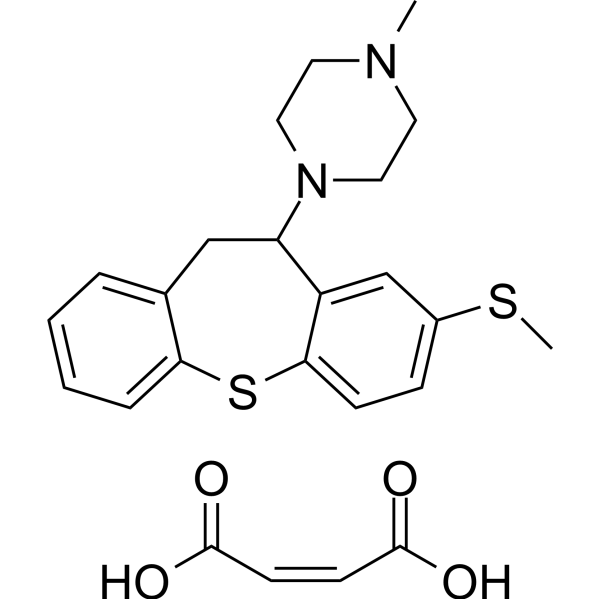Methiothepin (maleate)结构式