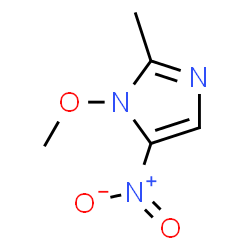 1H-Imidazole,1-methoxy-2-methyl-5-nitro-(9CI) Structure