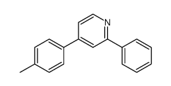 4-(4-methylphenyl)-2-phenylpyridine结构式