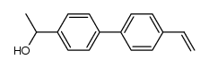 4-vinyl-4'-α-hydroxyethyl-biphenyl结构式