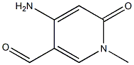 4-amino-1-methyl-6-oxo-1,6-dihydropyridine-3-carbaldehyde结构式