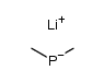 lithium dimethylphosphide Structure