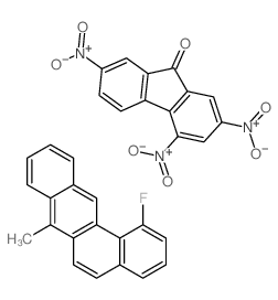 1-fluoro-7-methylbenzo[a]anthracene,2,4,7-trinitrofluoren-9-one结构式