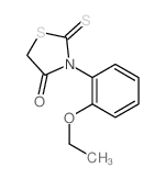 4-Thiazolidinone,3-(2-ethoxyphenyl)-2-thioxo-结构式