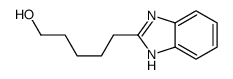 5-(1H-benzimidazol-2-yl)pentan-1-ol Structure