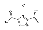 monopotassium salt of 1,2,4-triazole-3,5-dicarboxylic acid结构式