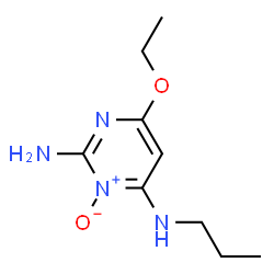 2,4-Pyrimidinediamine,6-ethoxy-N4-propyl-,3-oxide(9CI) structure