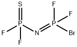 Phosphorimidic bromide difluoride, (difluorophosphinothioyl)- structure