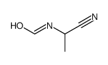 N-(1-cyanoethyl)formamide Structure