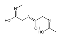 2-acetamido-N-[2-(methylamino)-2-oxoethyl]acetamide结构式
