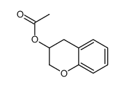 3-Acetoxychroman Structure