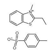 2-Ethyl-3-methylbenzothiazolium toluene-4-sulfonate Structure