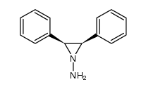 1-amino-cis-2,3-diphenylaziridine Structure