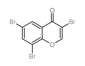 3,6,8-TRIBROMOCHROMONE Structure