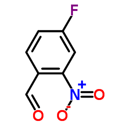 4-Fluoro-2-nitrobenzaldehyde structure