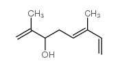 2,6-dimethyl-1,5,7-octatrien-3-ol结构式
