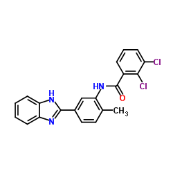 N-[5-(1H-Benzimidazol-2-yl)-2-methylphenyl]-2,3-dichlorobenzamide结构式