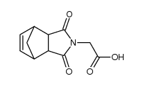 2-(3,5-dioxo-4-azatricyclo[5.2.1.0(2,6)]dec-8-en-4-yl)acetic acid Structure