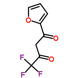 Perfluoroacetyl(2-furoyl)methane Structure