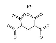 potassium 1,1,3,3-tetranitropropane-1,3-diide Structure