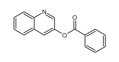 3-Quinolyl benzoate结构式