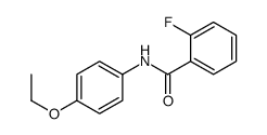 N-(4-Ethoxyphenyl)-2-fluorobenzamide Structure