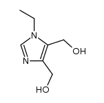 (1-ethyl-1H-imidazole-4,5-diyl)-bis-methanol Structure
