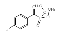DIMETHYL(4-BROMOPHENYLOXOMETHYL)PHOSPHONATE structure
