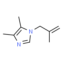 1H-Imidazole,4,5-dimethyl-1-(2-methyl-2-propenyl)-(9CI) Structure
