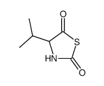 2,5-Thiazolidinedione,4-(1-methylethyl)-(9CI)结构式