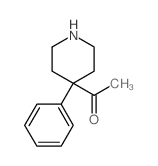 Ethanone,1-(4-phenyl-4-piperidinyl)- Structure