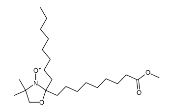 METHYL 10-DOXYL-STEARATE Structure