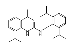 1,2-bis[2,6-di(propan-2-yl)phenyl]guanidine Structure